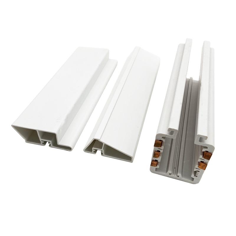 Pvc Data Strip Label Channel Plastic Pvc U Channel Moulding Strip