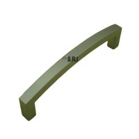 Universal square tube zinc alloy bedroom furniture handle