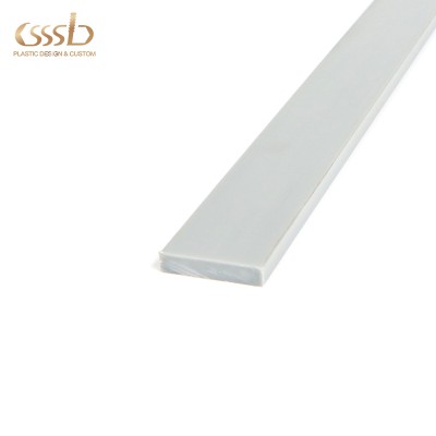 Plastic joiner strip for panel gap filling