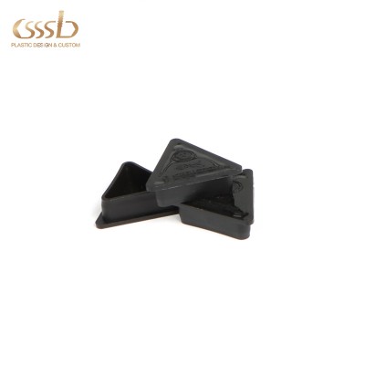 Factory custom PP triangular end caps for packing tube