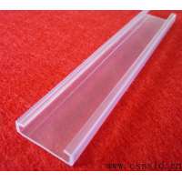 pvc transparent rainwater gutters