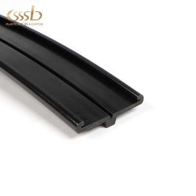 PVC extrusion profile for industry cord guide factory customized shape and sizes