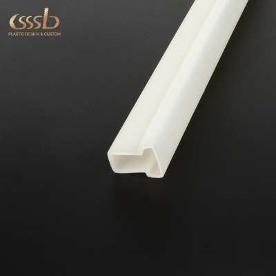 Plastic extrusion T shaped tube for wire cover